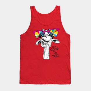 Cool Giraffe - It's good to see you Tank Top